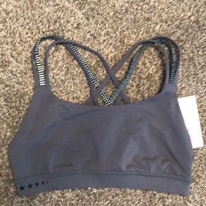 Lululemon X Barry’s Blue Strappy Energy Bra Sz. 6